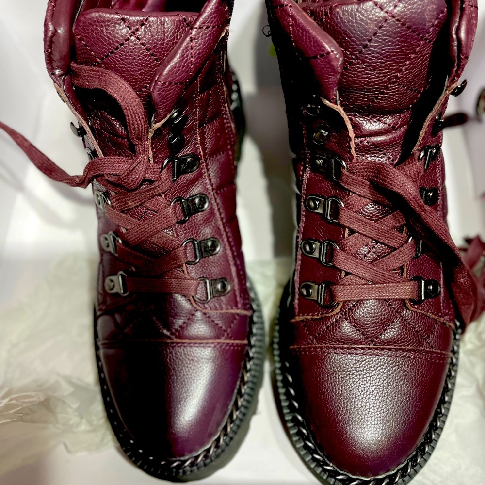 🔥Genuine Leather Moto Boots - Picture 4 of 6